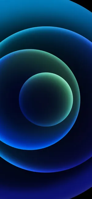 Iphone 12 Pro Max Circle Abstract Wallpaper
