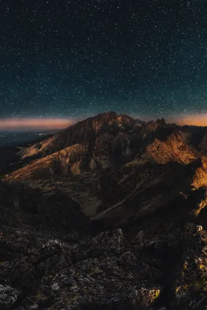 Iphone 7 Plus Space Mountain Wallpaper