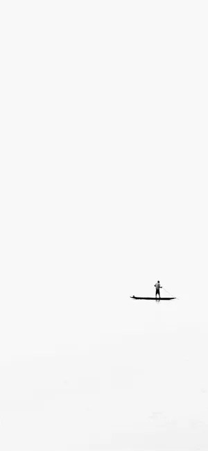 Iphone White Boat Wallpaper