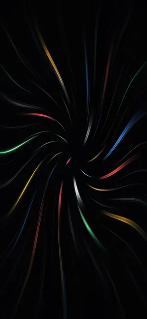 Iphone X Abstract Colorful Light Streaks Wallpaper