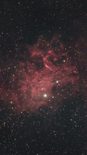 Ipod Touch Red Nebula Smoke Wallpaper