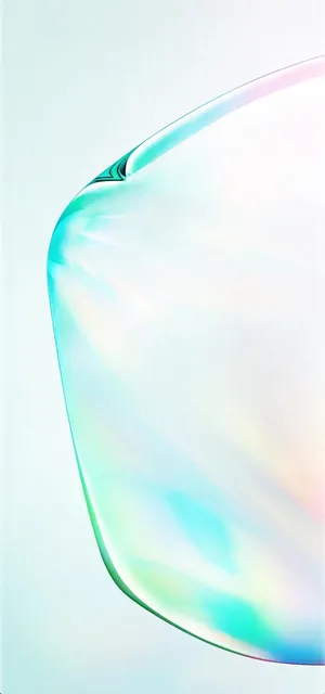 Iridescent Blob On Samsung Full Hd Wallpaper