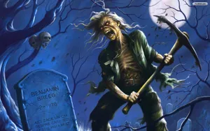 Iron Maiden- Benjamin Breeg Wallpaper