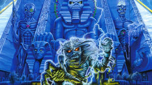 Iron Maiden's Mummified Eddie Wallpaper