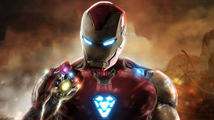 Iron Man Mark 85 Contemplation Wallpaper