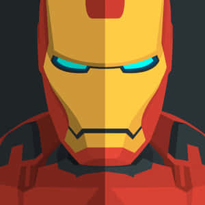 Iron Man Vector Portrait Wallpaper