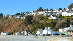 Isle Of Mann White Houses Wallpaper