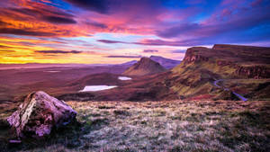 Isle Of Skye Beautiful Sunset Wallpaper