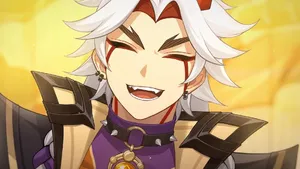 Itto Smile Genshin Impact Wallpaper