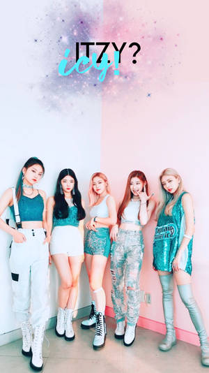 Itzy Icy Mobile Art Wallpaper