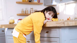 Iu In All Yellow Wallpaper