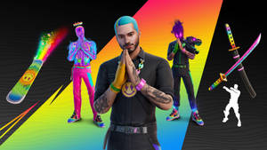 J Balvin Fortnite Skins Wallpaper