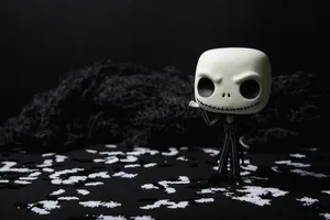 Jack Skellington Cartoon Figure Wallpaper