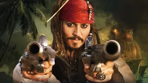 Jack Sparrow Pistols Barrels Wallpaper