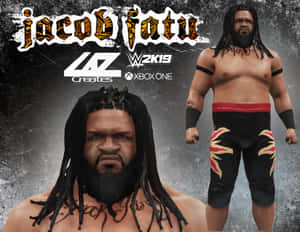 Jacob Fatu - The Dominating Force Of The Wrestling World Wallpaper