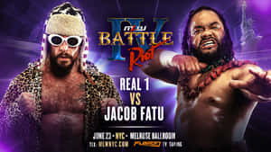 Jacob Fatu Vs. Real 1 Major League Wrestling Wallpaper