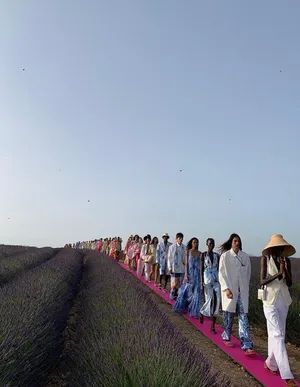 Jacquemus Pink Catwalk Wallpaper