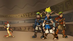 Jak 2 Cartoon Art Wallpaper