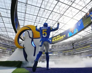 Jalen Ramsey At Sofi Stadium Wallpaper