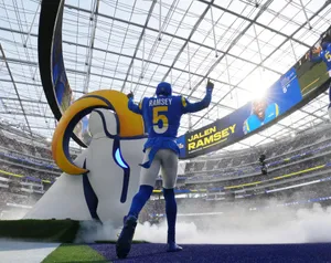 Jalen Ramsey Rams Entered The Field Wallpaper