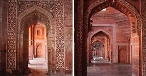 Jama Masjid In Fatehpur Sikri Wallpaper