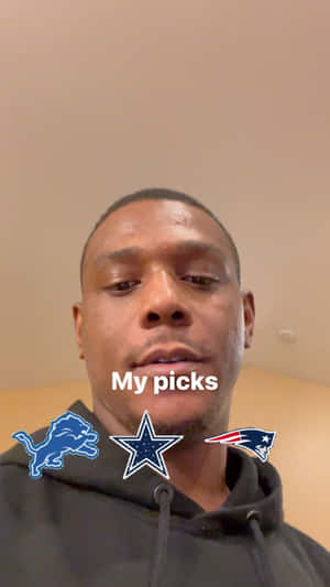 Jamahal Hill Picks In Football Teams Wallpaper