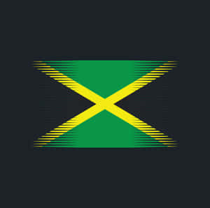 Jamaica Flag Graphic Wallpaper