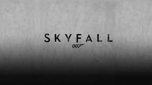James Bond Skyfall Gray Poster Wallpaper