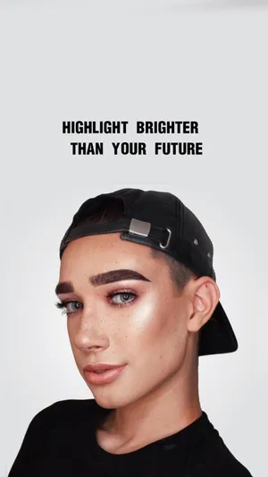 James Charles Highlight Brighter Wallpaper