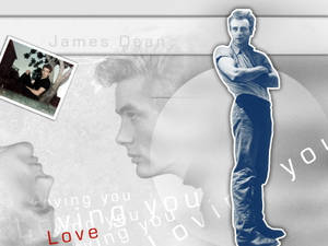 James Dean Loving You Wallpaper