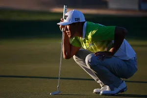 James Hahn Crouching Down Wallpaper