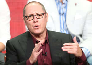 James Spader In Relaxed Pose Wallpaper