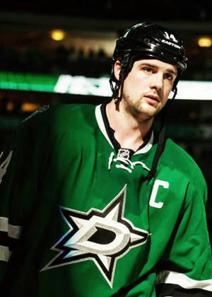 Jamie Benn Nhl Dallas Stars Poster Wallpaper