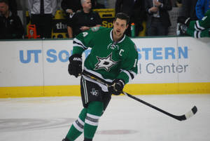 Jamie Benn, The Dallas Stars' Powerhouse, Without Helmet Wallpaper