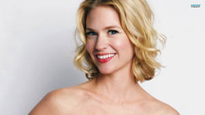 January Jones Beautiful Headshot Wallpaper