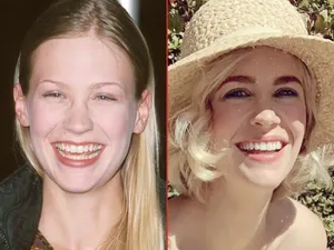 January Jones Before And After Wallpaper