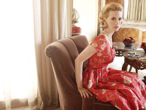 January Jones Mad Men Betty Draper Wallpaper