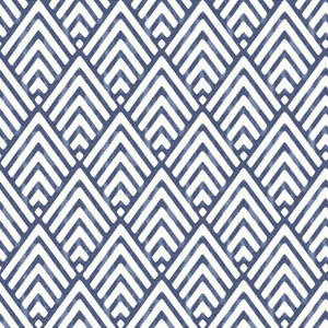 Japanese Mountains Triangle Pattern Wallpaper