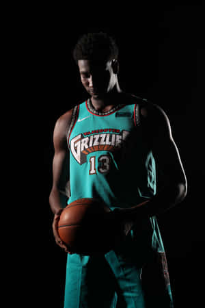 Jaren Jackson Jr. Nba Media Day 2019 Wallpaper