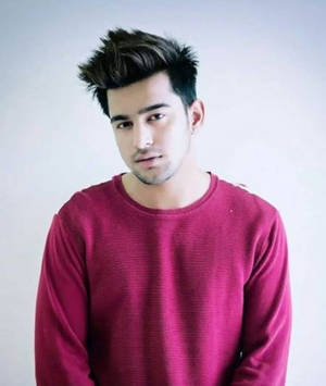 Jass Manak In Red Sweater Wallpaper