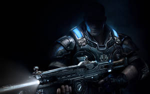 Jd Fenix In The Dark Gears Of War 4 Wallpaper