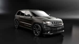 Jeep Trackhawk Plain Dark Wallpaper