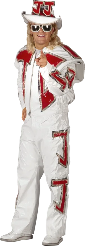 Jeff Jarrett Cowboy Outfit Wrestler Photography Wallpaper