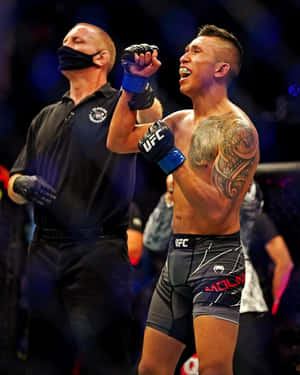 Jeff Molina Celebrates Victory Wallpaper