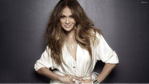 Jennifer Lopez, Beaming With Happiness Wallpaper