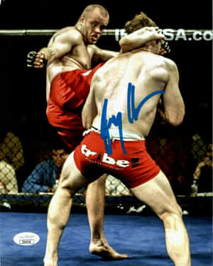 Jeremy Horn Mma Poster Autograph Wallpaper