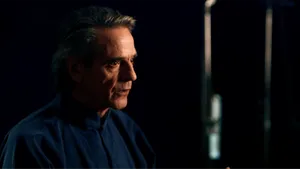 Jeremy Irons Interview In Dark Room Wallpaper