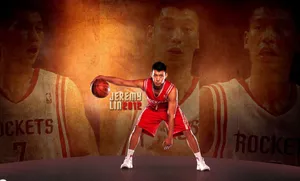 Jeremy Lin Rockets 2012 Wallpaper