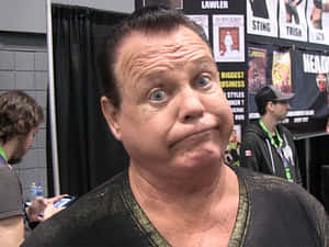 Jerry Lawler - The Legendary Wrestling Icon Wallpaper