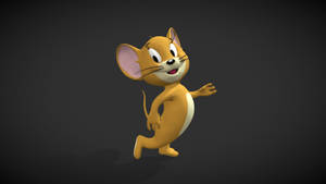 Jerry Mouse 3d Model Art Wallpaper